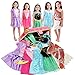 Girls Dress up Trunk VGOFUN Princess Costume Dress Pretend Play Set for Girls Toddlers (Princess dress up trunk-1)
