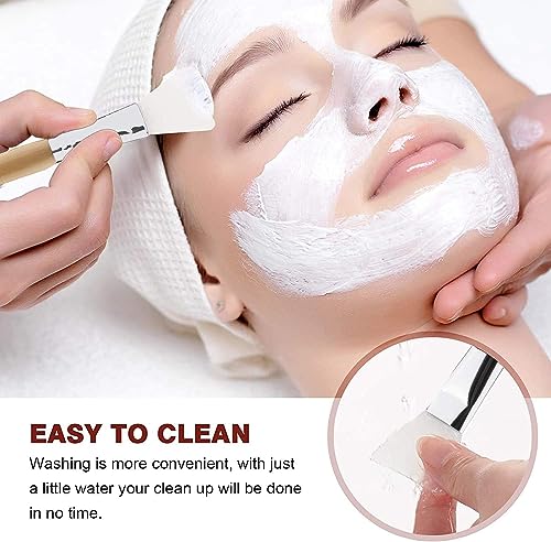 Linsina Face Mask Bowl With Face Mask Brush Applicator,Facial Mask Bowl And Brush Kit,Bowl,Spatula,Brush,Spoon,Facial Sponge, Silicone Brush,Measuring Cup  thumb #3