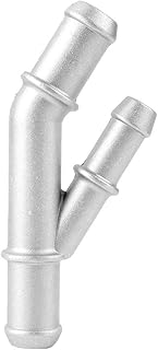 Coolant Pipe Adapter Coolant Y Flange 1J0121087E Aluminium Alloy Cooling Coolant Hose Pipe Connector For VW Golf Mk4 1.8T 2000-2005 and for Audi TT 2000-2002