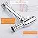 Gimify Bathroom Sink Bottle Trap & Pop Up Drain Waste Trap Drain Kit without Overflow for Wall Hung Sink Chrome 1-1/4''