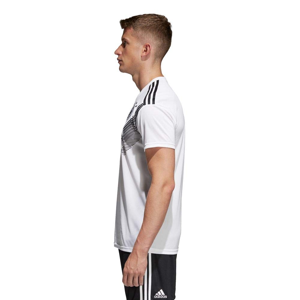 adidas Herren Dfb Home 2018 Trikot, Weiß (White/Black), L EU