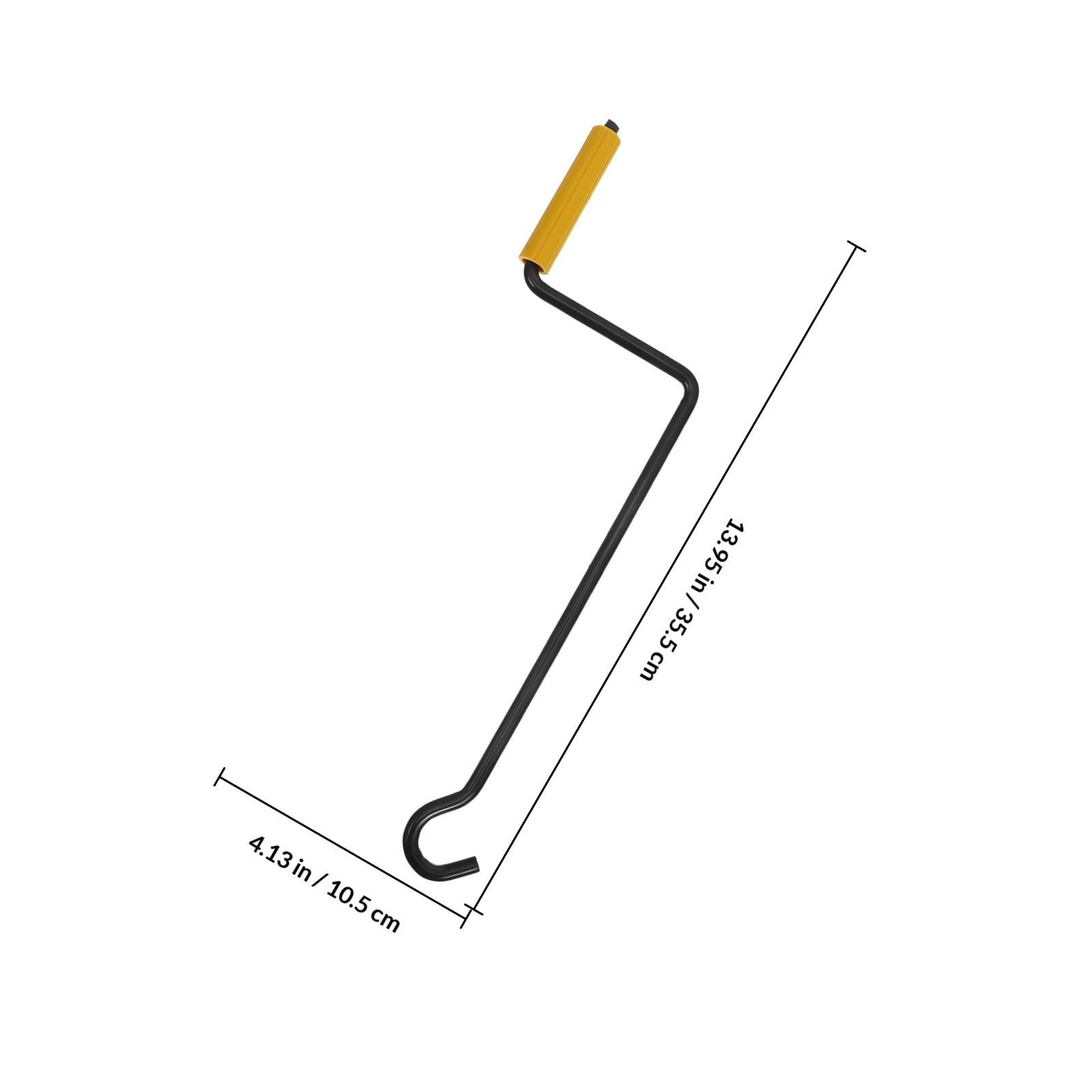 Manivelle de cric Poignée Acier Poignée Ergonomique pour Outils de cric Utilisation en Maintenance Automobile Couleur Noir Couleur Aléatoire