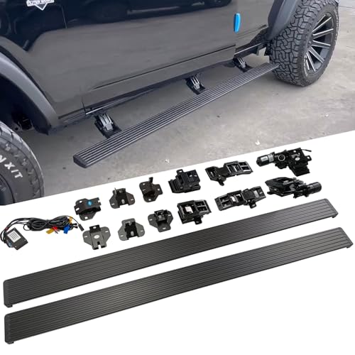 Power Running Boards for Ford Bronco 4 Door 2020-2026 Electric Running Boards Retractable Side Steps