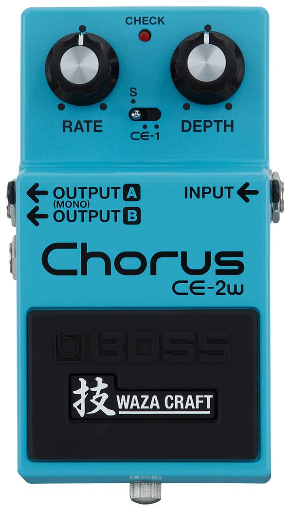 Amazon.com: Boss CE-2W Waza Craft Chorus Bundle with Gearlux Power