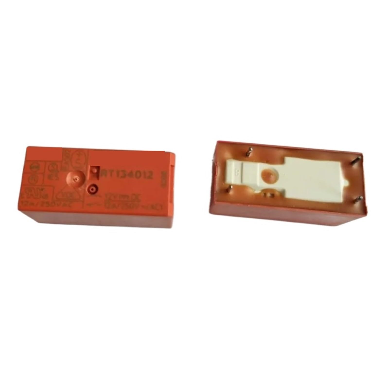 Relais de puissance RT134024 composant électronique 12A 250VAC 4 broches pour circuit imprimé