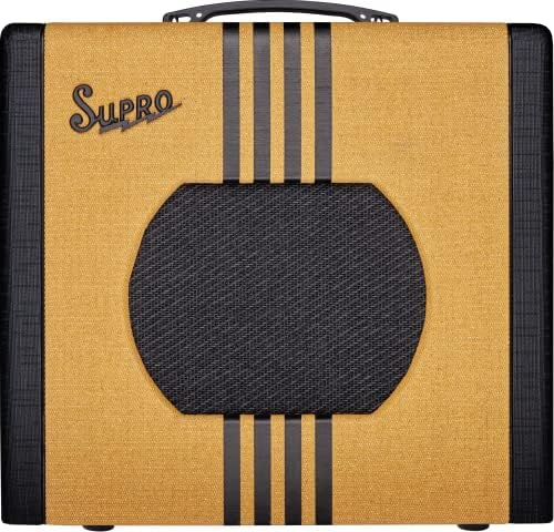 Supro Delta King 10 1 x 10-inch 5-watt Tube Combo Amp - Tweed and Black