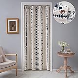 F-CHU Boho Door Curtains for Doorways Privacy,Room Divider Curtains, Insulated Curtains,1 Panel...