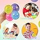 Mshepoi Stressball Kinder Set 6 Stück – Antistressball Kinder & Erwachsene, Buntes Knautschball Sensorik Spielzeug für Schule, Büro, Therapie