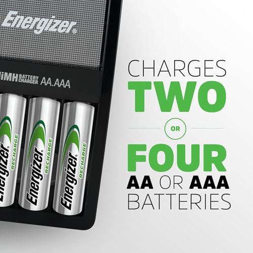 Image of Energizer Recharge Value Charger for NiMH Rechargeable AA and AAA Batteries