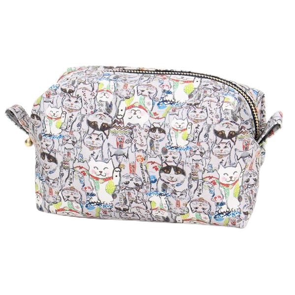 Amazon | [和Manhattaner's] 化粧ケース、ポーチ 和雑貨 70-0303