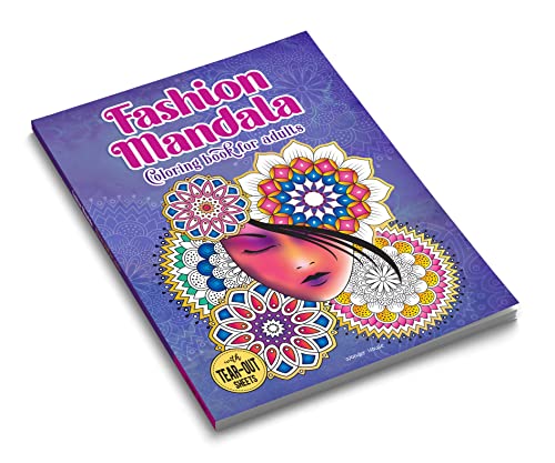 Image of Fashion Mandala Coloring Book For Adults