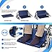 NYOrtho Wheelchair Foot-Rest Extender Elevating Pad - Leg Cushion Protector | Secures Easily with Quick-Release Strap Seat Widths 16