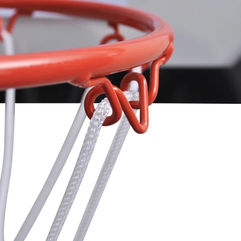 Mangloder Mini Canasta de Baloncesto Set con Bola y Bomba para Interior y Exterior Altura Ajustable Juguete Deportivo Estable para Niños Entrenamiento Casual Regalo Jardín Habitación