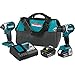 Makita 18V Cordless Combo Kit - Brushless Circular Saw & Drill, 4.0Ah Battery Included