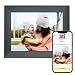 Produktbild Aura Mason Luxe Intelligenter digitaler Bilderrahmen 9.0 Zoll HD WLAN Cloud Digitaler Fotorahmen, Kostenloser unbegrenzter Speicherplatz, Fotos von überall aus senden  Pebble