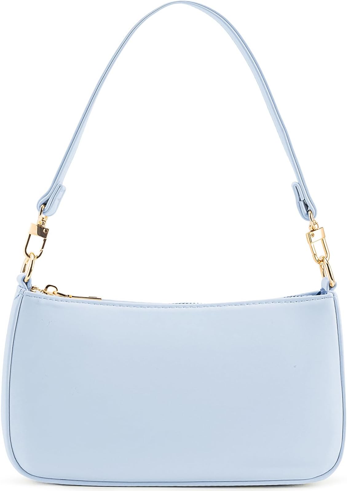 Shoulder Bag for Women Retro Vegan Leather Classic Clutch Tote HandBags Purses with Zipper Closure