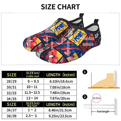 Eyajd Water Shoes For Boy Girl Quick-Dry Aqua Socks Swim Beach Yuga Exercise Wear Sport Pool Camping Must Haves Youth Size Style-05-11.5-12.5 Toddler #TOP5