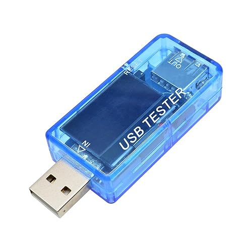 Miniatura 5 de diymore Probador USB 3.0, Probador de medidor USB, Medidor de potencia USB, Multímetro de probador de voltaje 4-30V 0-5A, Probador de medidor de
