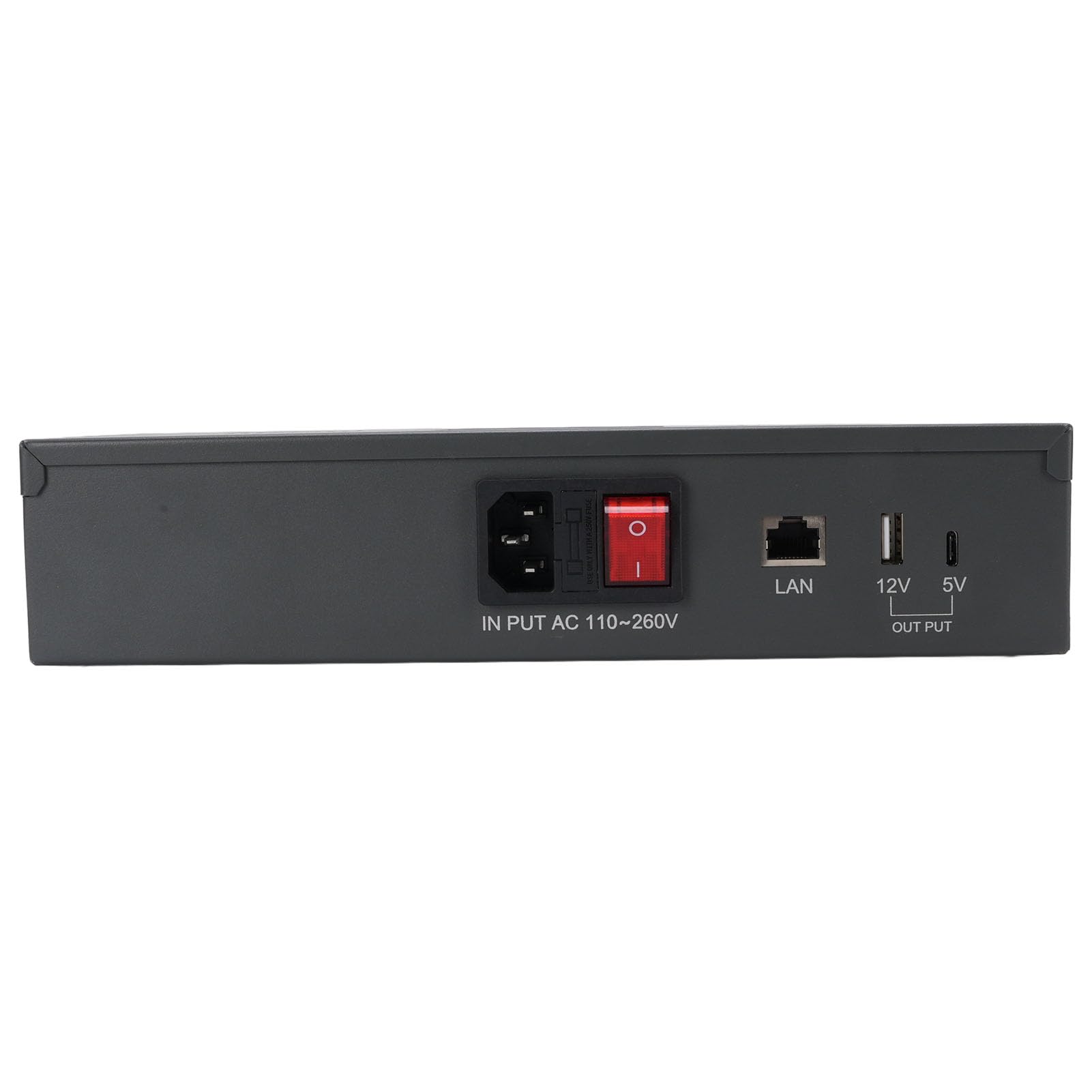Marhynchus Iniettore Poe, Adattatore per Iniettore Power Over Ethernet Iron Gigabit con Uscita 180 W per Sistemi di Terza Generazione e Dispositivi Ad Alta Potenza (Spina europea)