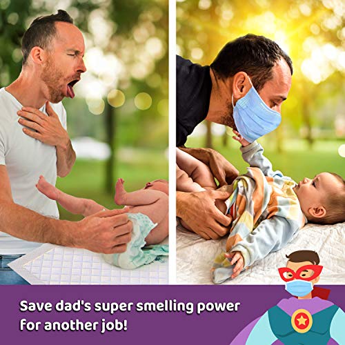 Disposable Diaper Changing Kit to Go | Contains 3 Individual Packs | Perfect for Travel | Portable Baby Changing Essentials Must Haves(3)