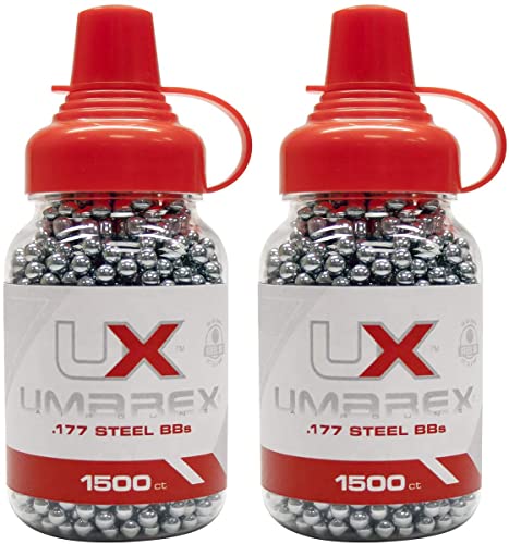 Umarex Precision .177 Caliber BB Gun BBS (1500 Count) Pack of 2