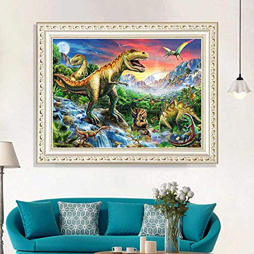 Amazon.co.jp: 5Dダイヤモンドペイントキット 大人子供用 ジュラシック