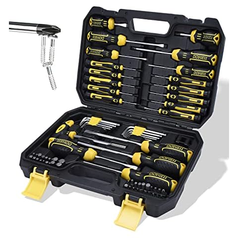 DOWELL 108-Piece Magnetic Screwdriver Set Cover