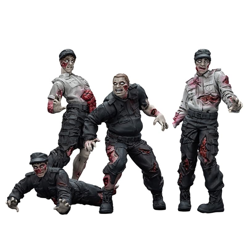 JOYTOY Dark Source 1/18 Action Figure Dark Source Zombie Figure Security Guards Model Collection Birthday Gifts 15Age+ 3.07in
