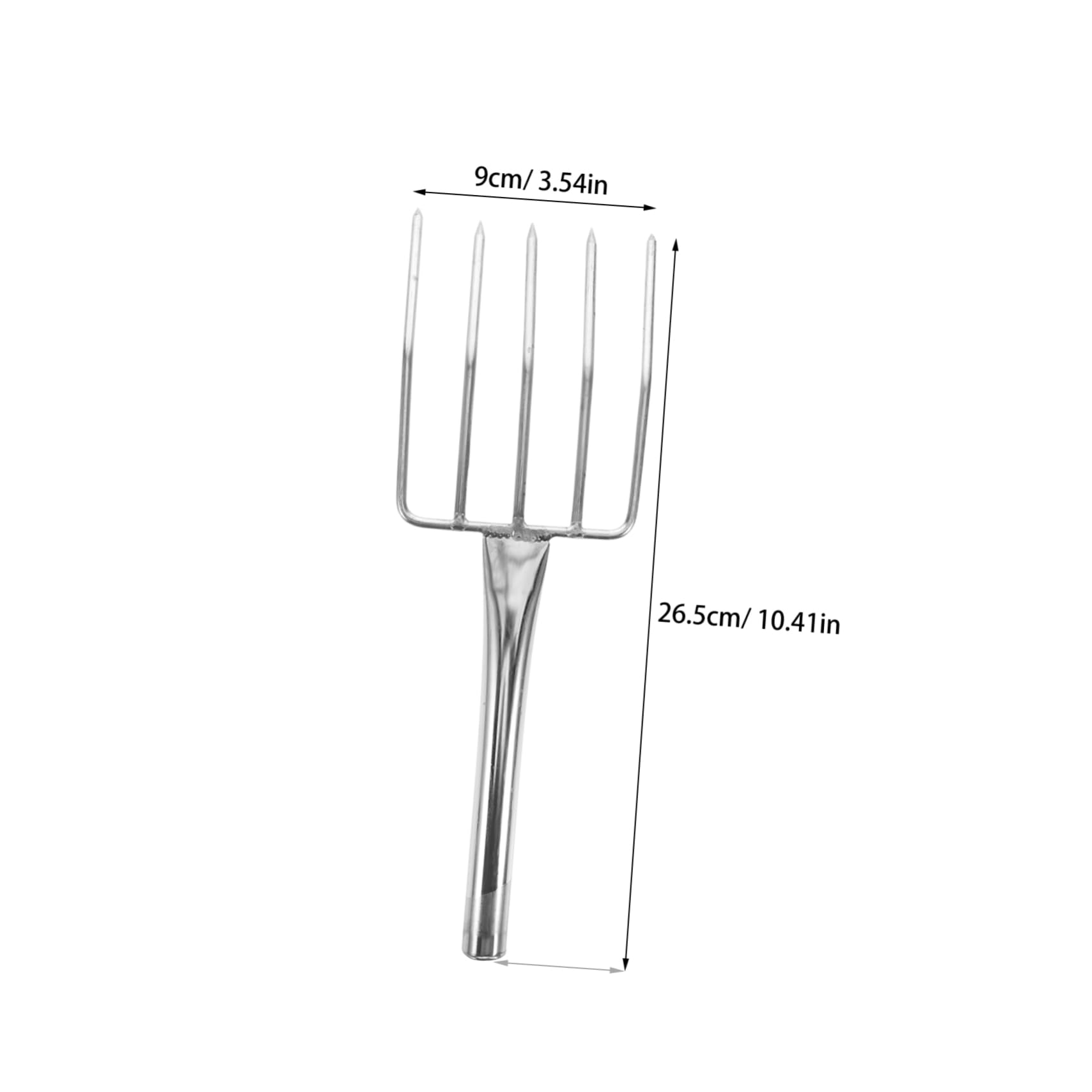 BEBEMOKO Bean Sprout Fork Heavy Duty Stainless Steel Digging Fork for Gardening Drain Spade Garden Tools Set