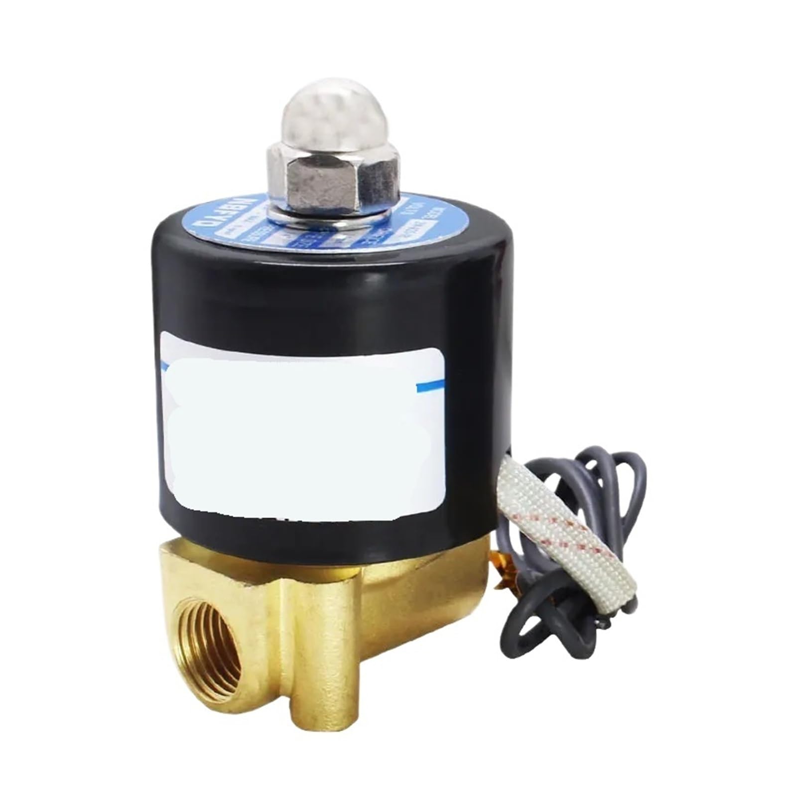 Vanne d'eau 1/4 automatique pour stopper les fuites avec électrovanne 2W025-08
