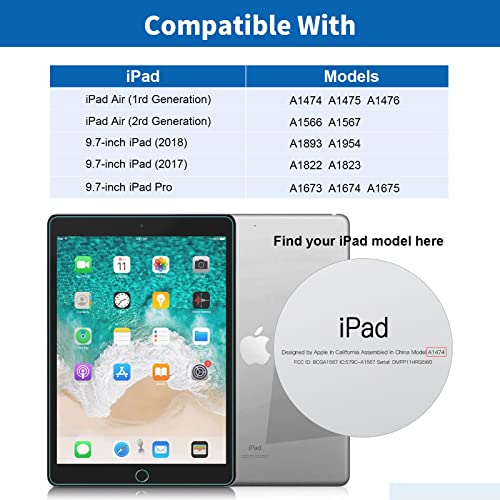 Whioltl Pellicola Protettiva per iPad (9,7