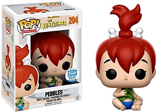 Hanna-Barbera The Flintstones Funko POP! Animation Pebbles Exclusive Vinyl Figure #204