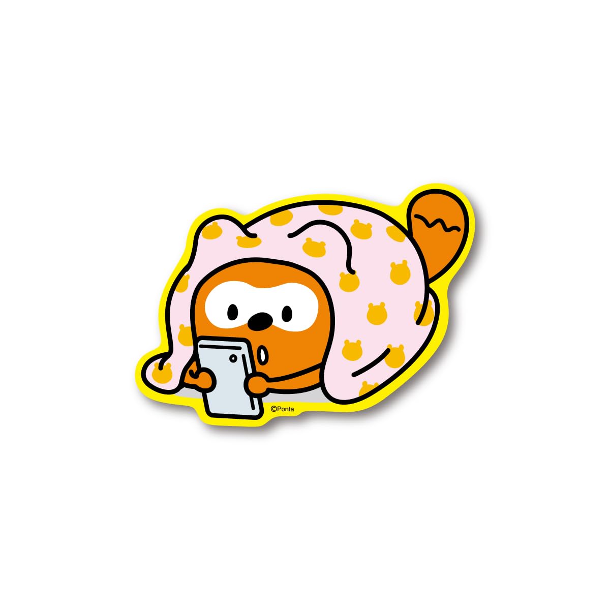 Amazon.co.jp: PONTA PON-051 Sticker Smartphone with Futon Card