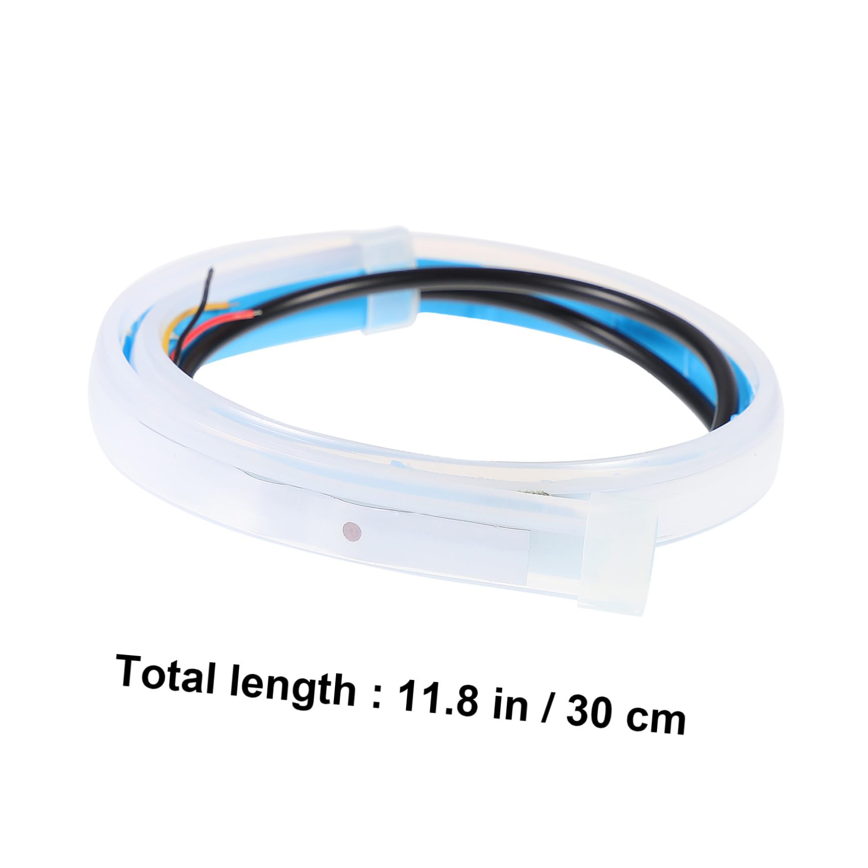 ibasenice 10piezas Tira Led Flexible De Doble Color Para Señal De De Coche Luz Diurna Instalación Fácil Para Suv Camiones y Motos