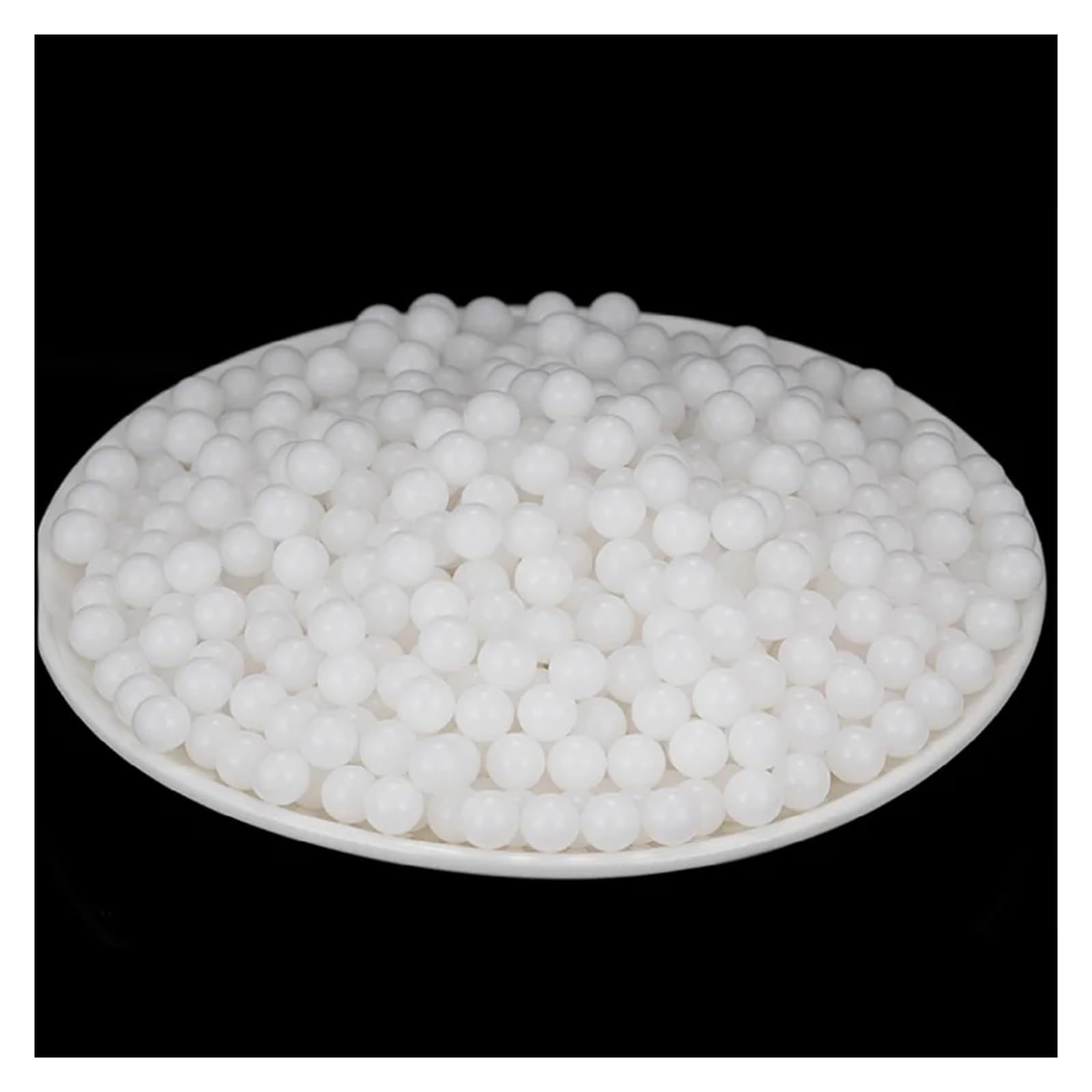 Xuro Billes en plastique solide Delrin polyoxyméthylène (POM) de 2 mm, 5 mm à 50 mm for roulements de précision(50pcs,16mm)