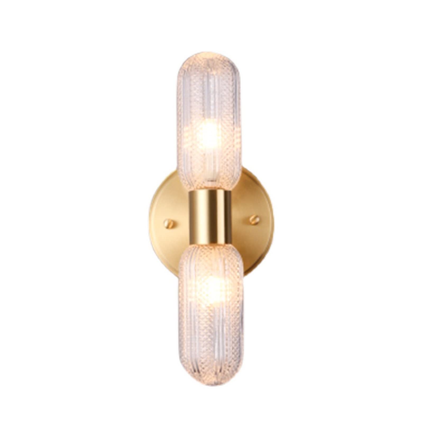 ASerZenith Wall Lamps Compatible With Living Room All Copper Wall Lamp Luxury - Living Room Bedroom Background Wall - Modern Minimalist Indoor Bedside Wall Lamp Wall Sconces,Chandelier Lamps