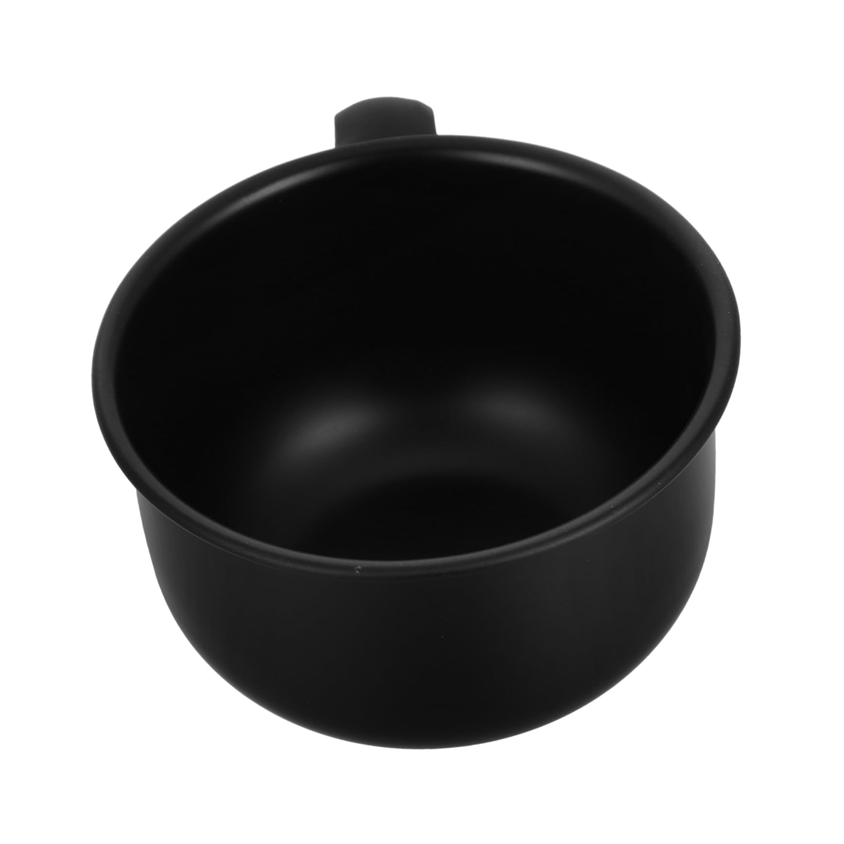 PartyKindom Shaving Soap Mug Handle Stylish Shaving Bowl Metal Versatile for Skincare Cooking