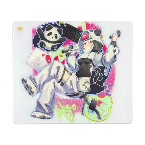 Amazon.co.jp: Uncle Panda NODE ガラスマウスパッド【日本正規代理店