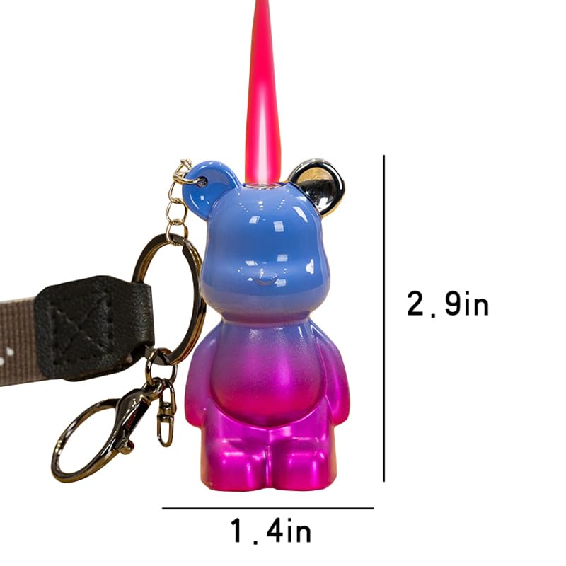 Encendedor con llama a prueba de viento pack 2 miniatura 3