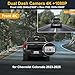 Fitcamx 2160P+Rear 1080P Dash Cam Adapts for Chevy Colorado 2023 20242025 (with Auto-Dimming), Integrated OEM Look, Dual HD Video, WiFi & APP, Loop Recording, G-Sensor, Easy to Use, 128GB Card