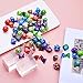 DND Dice Sets, 10 X 7 Sets (70 Pieces) Polyhedron Dice for Dungeons and Dragons RPG MTG D&D Tabletop Game with 1 Big Pouch D4 D8 D10 D12 D20