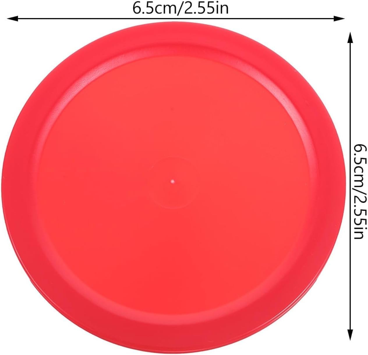 5Pcs Air Hockey Table Pucks, 2-inch, 50mm, for Arcade Tables Convenient and Attractive Air Hockey Arcade, Black, 50 Millimetres - Image 2