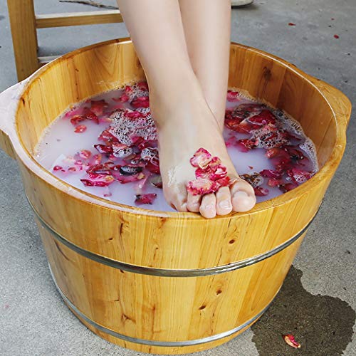 Katzowen Bañera de Madera para Spa de Pies L miniatura 2