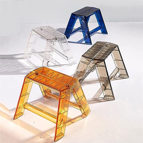 Escalera plegable de acrílico transparente y Slish para casa 2
