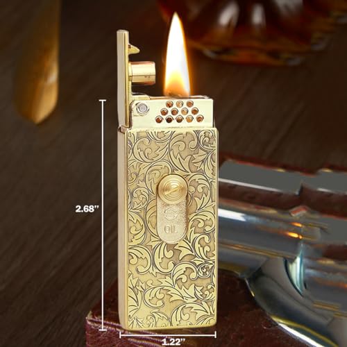 Encendedor vintage a keroseno Mivikee cobre miniatura 6