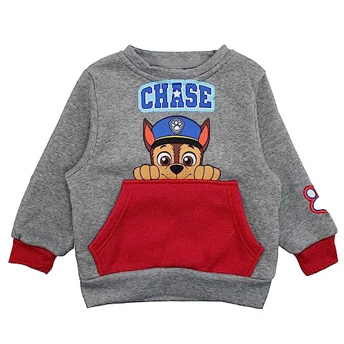Sweat à Capuche Paw Patrol - Fille - Gris - Fermeture Éclair - License Officielle
