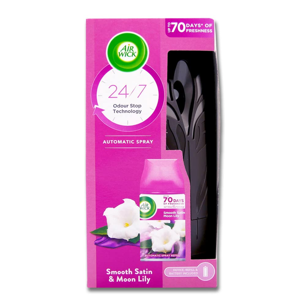 AIRWICK FRESHMATIC Unit Satin & Moon Lily COMP