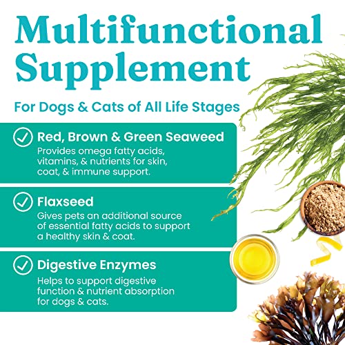 Solid Gold 60004 Seameal Multivitamin For Dogs - Grain Free Kelp Supplement - Digestive Enzymes thumb #1