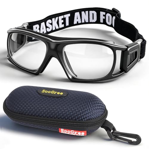 SooGree Sport Glasses Goggles for Men Women Basketball Football Sport Goggles Anti Fog Shock...