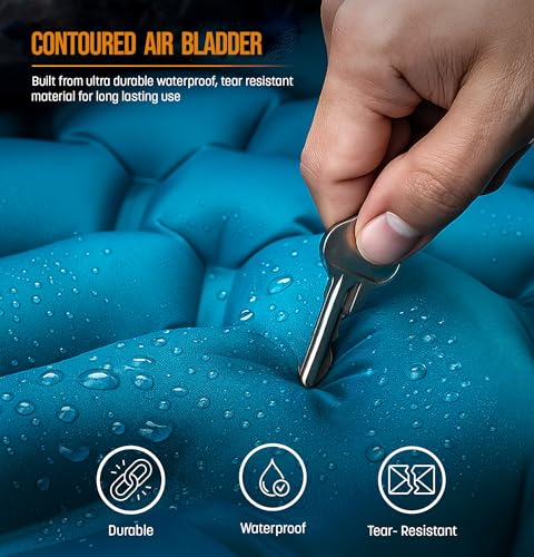 Sac de couchage avec coussin intégré gonflable Airpack Sleeper pour le camping - 7